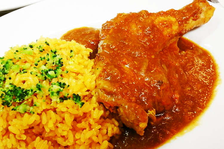骨付きもも肉のチキンカレー レシピ 作り方 By ゆうゆう0221 クックパッド 簡単おいしいみんなのレシピが375万品