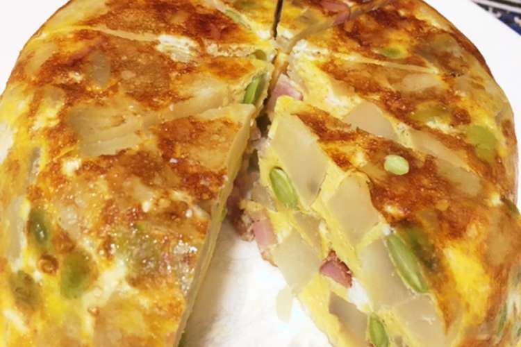 炊飯器で簡単スパニッシュオムレツ レシピ 作り方 By ジェイソンまま クックパッド 簡単おいしいみんなのレシピが359万品