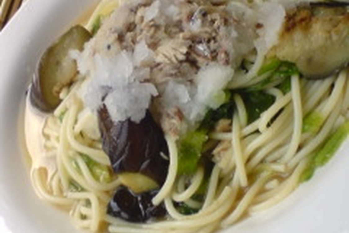 鯖缶パスタ 鯖おろし冷製パスタ レシピ 作り方 By Ayatori クックパッド 簡単おいしいみんなのレシピが379万品