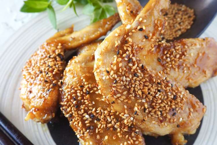 やみつき 鶏手羽先のカレー風味甘辛焼き レシピ 作り方 By 道添明子 あーぴん クックパッド 簡単おいしいみんなのレシピが352万品