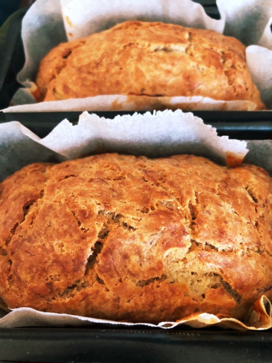 ホワイトチョコレートマンゴーバナナブレッドのレシピ