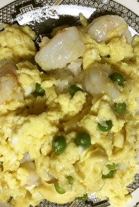 海老と卵炒め 中華