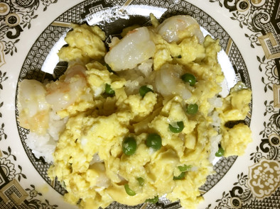 海老と卵炒め 中華の写真