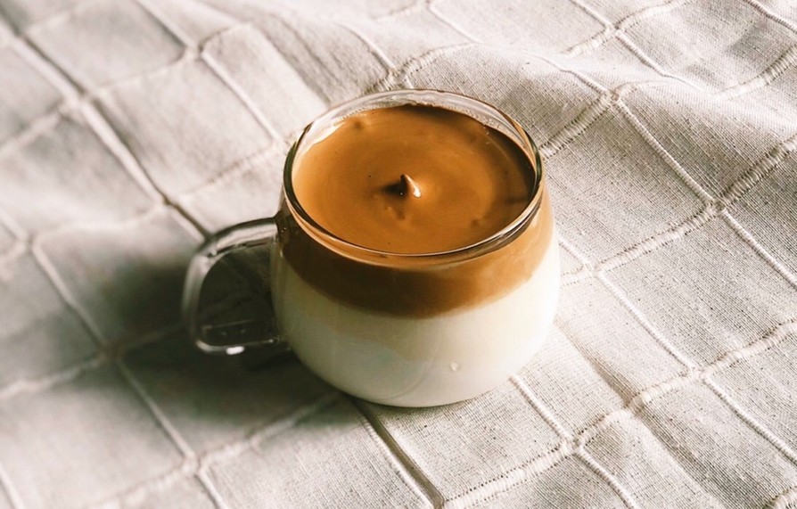 おうちカフェ♡基本の簡単ダルゴナコーヒーの画像