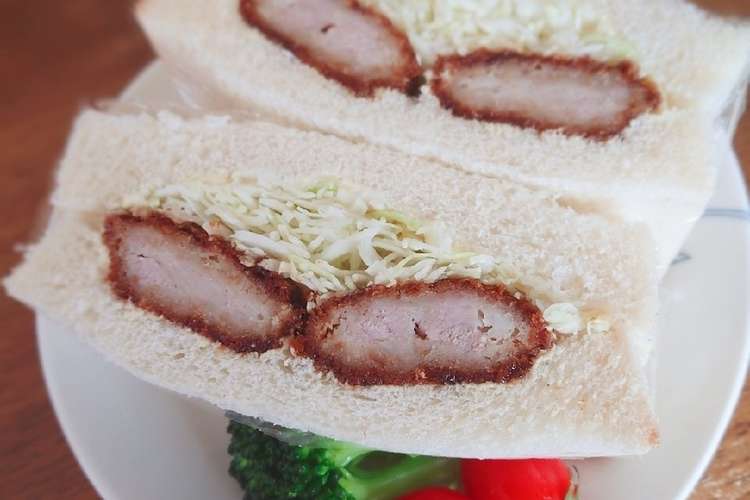冷凍味噌カツで時短サンドイッチ レシピ 作り方 By Ochakomam クックパッド 簡単おいしいみんなのレシピが359万品