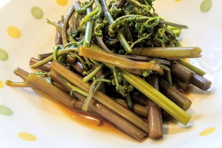 おばあちゃん直伝 美味しいわらびの三杯酢 レシピ 作り方 By はるみり クックパッド 簡単おいしいみんなのレシピが352万品