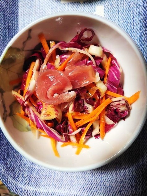 ラディッキオとクランベリーのサラダ レシピ