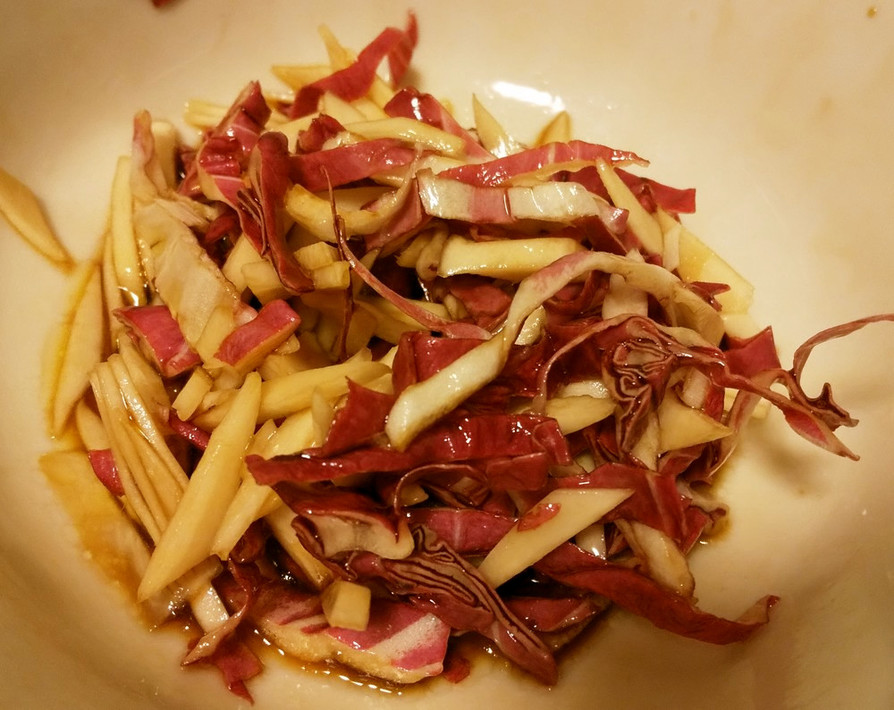 ラディッキオとクランベリーのサラダ レシピ