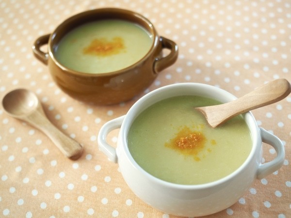 【離乳食後期〜】キャベツと男爵のスープの画像