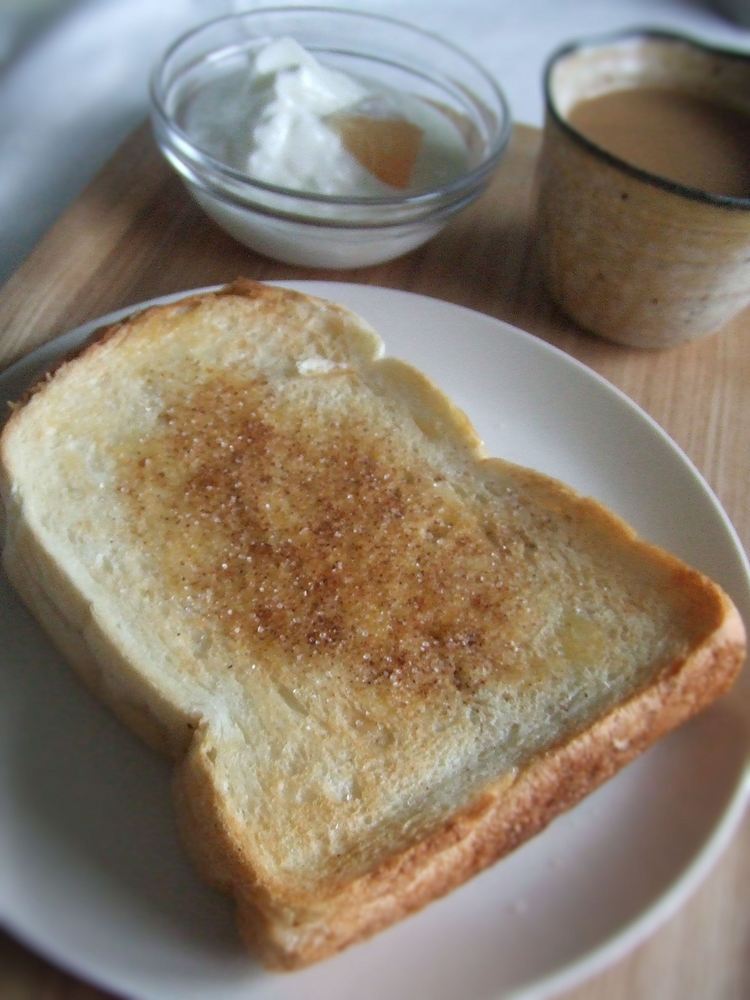 カフェ風♡香るシナモンバタートーストの画像