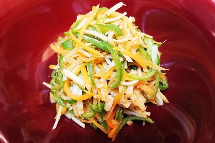 タケノコとピーマンの細切り中華野菜炒め レシピ 作り方 By Mstcooking クックパッド 簡単おいしいみんなのレシピが355万品