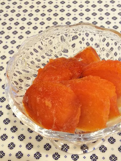 完熟柿は＊冷凍保存の写真