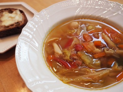 デトックス野菜スープの写真