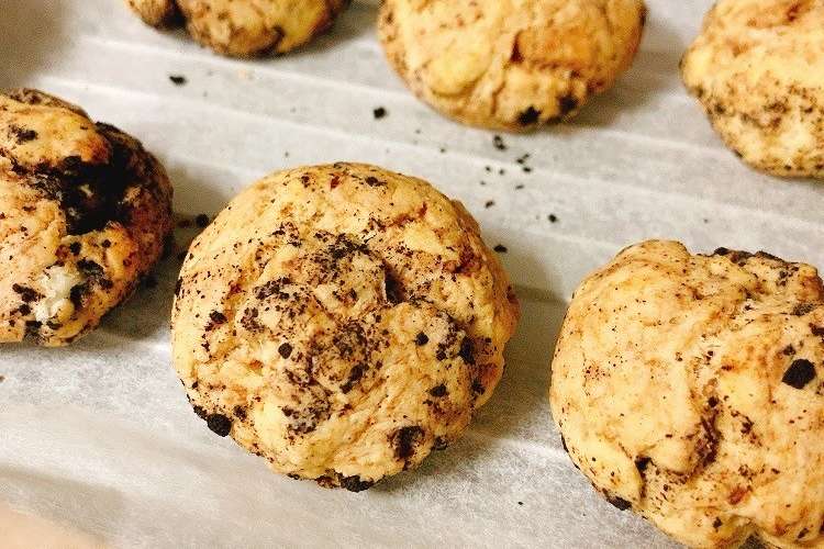 Hmで簡単 カントリーマアム風クッキー レシピ 作り方 By 美容料理研究家あゆ クックパッド 簡単おいしいみんなのレシピが358万品