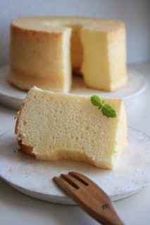 カフェ風クリームチーズシフォン 追記あり