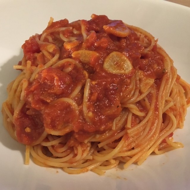 カプリ風トマトとニンニクのスパゲッティ レシピ 作り方 By 白玉 クックパッド 簡単おいしいみんなのレシピが352万品