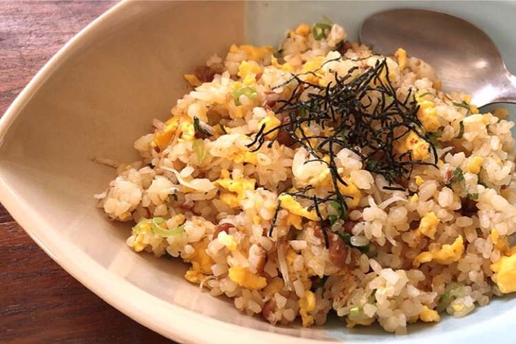 納豆とちりめんじゃこのチャーハン レシピ 作り方 By Junko クックパッド 簡単おいしいみんなのレシピが366万品