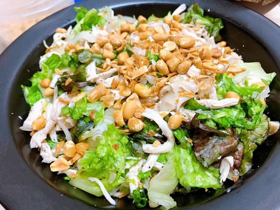 【野菜がたっぷり】ベトナムの鶏肉サラダの画像