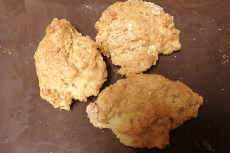 バターなし 糖質オフのゴマ豆腐スコーン レシピ 作り方 By Egao8 クックパッド 簡単おいしいみんなのレシピが360万品