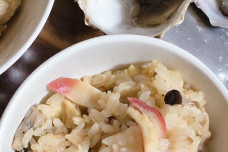 ホッキ貝の炊き込みご飯 レシピ 作り方 By Mayoずクック クックパッド 簡単おいしいみんなのレシピが361万品