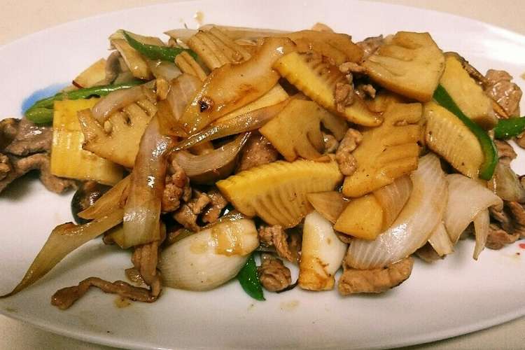 ご飯と 筍と豚肉のオイスターソース炒め レシピ 作り方 By ｊｕｎの台所 クックパッド 簡単おいしいみんなのレシピが356万品