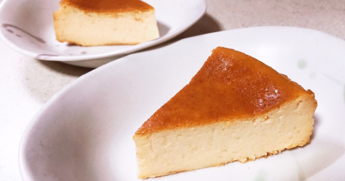 生クリームなし 簡単ベイクドチーズケーキ レシピ 作り方 By Hana Baum クックパッド 簡単おいしいみんなのレシピが355万品