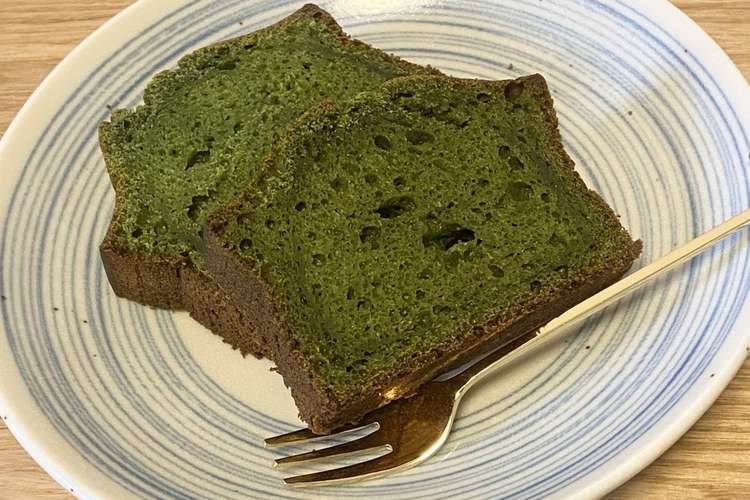 濃厚しっとり抹茶パウンドケーキ レシピ 作り方 By あらじゃすみん クックパッド 簡単おいしいみんなのレシピが360万品