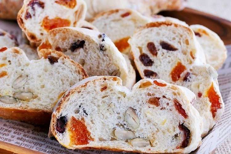 ドライフルーツとナッツのパン レシピ 作り方 By Nagねえさん クックパッド 簡単おいしいみんなのレシピが360万品