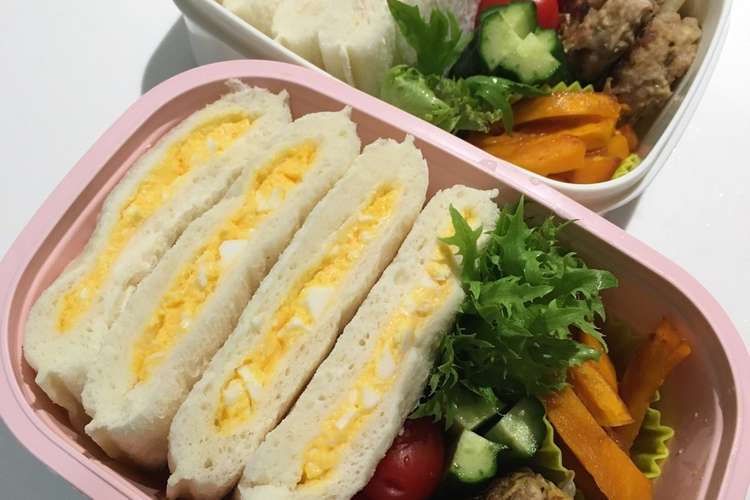 ランチパック ずぼら弁当 レシピ 作り方 By 305 クックパッド 簡単おいしいみんなのレシピが352万品