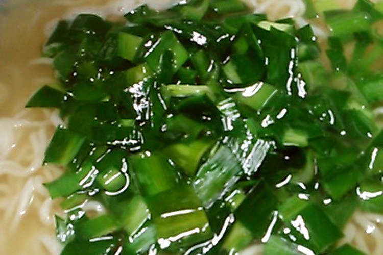 にらとごま油ですごくおいしいラーメン レシピ 作り方 By 信子さん クックパッド 簡単おいしいみんなのレシピが351万品