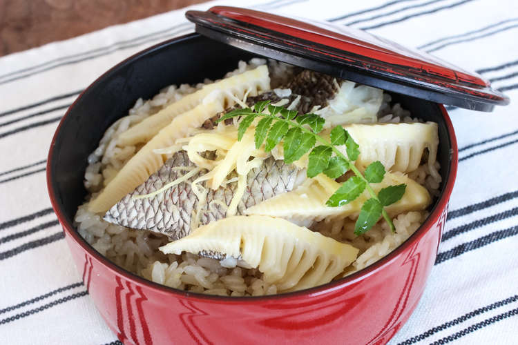 祝 子供の日おうちごはん たけのこ鯛めし レシピ 作り方 By メトレフランセ クックパッド 簡単おいしいみんなのレシピが361万品