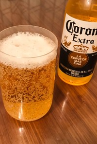 自宅で居酒屋★コロナビール！