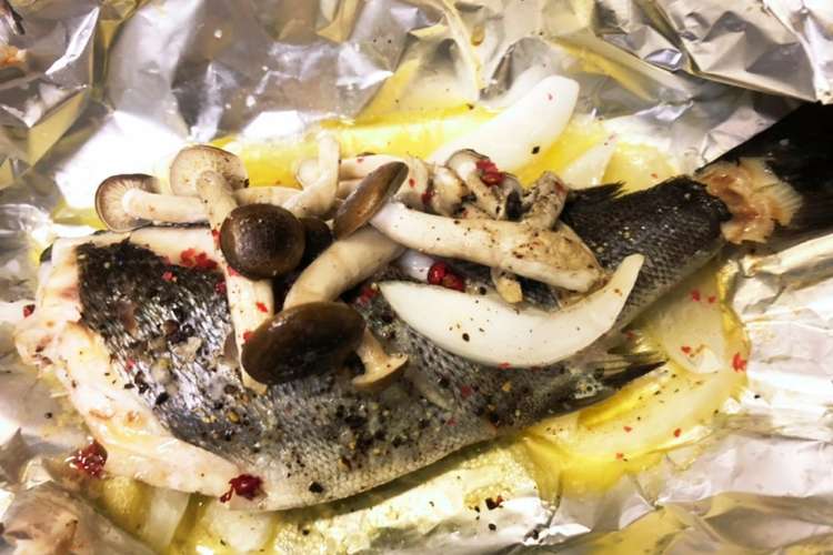 イサキのバターホイル焼き 白身魚 レシピ 作り方 By 釣り好きマサコ クックパッド 簡単おいしいみんなのレシピが356万品