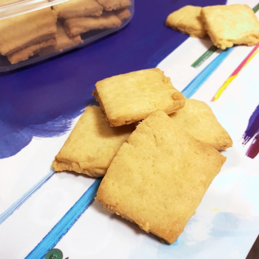 メープル風味のさくさくクッキーの画像
