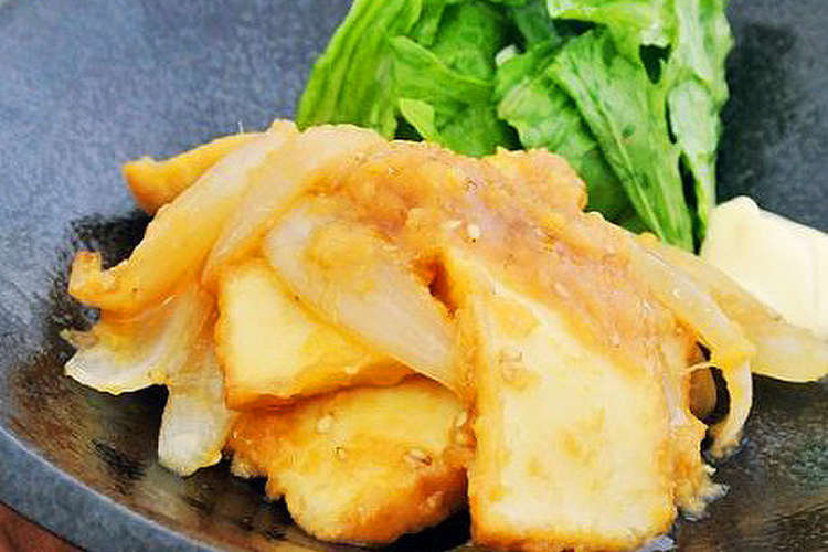 絹厚揚げのしょうが焼き レシピ 作り方 By 相模屋 クックパッド 簡単おいしいみんなのレシピが358万品