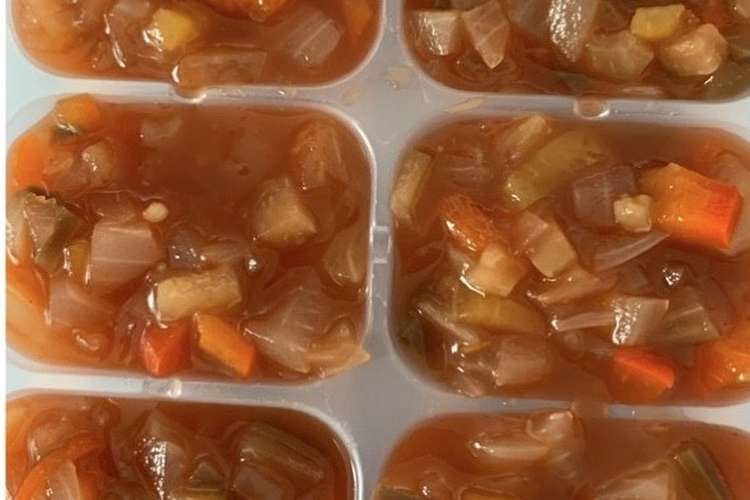 離乳食 トマトとなすのラタトゥイユ レシピ 作り方 By Miffy クックパッド 簡単おいしいみんなのレシピが360万品