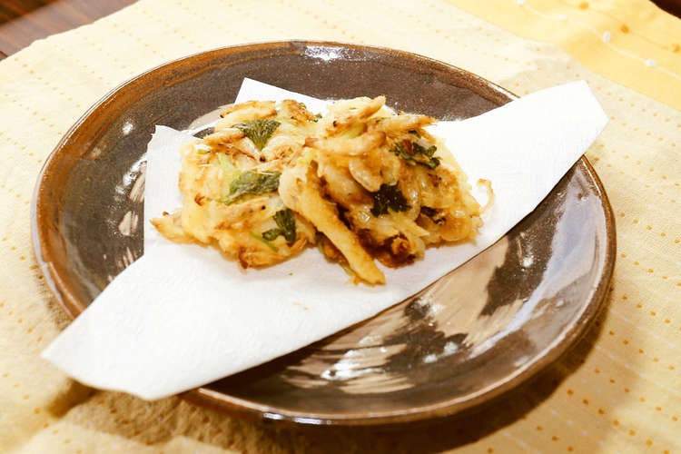 桜えびと三葉のかき揚げ 枚方市給食 レシピ 作り方 By 枚方市 おいしい給食 クックパッド 簡単おいしいみんなのレシピが353万品
