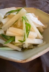 簡単☆中華のおつまみ☆大根と搾菜の和え物