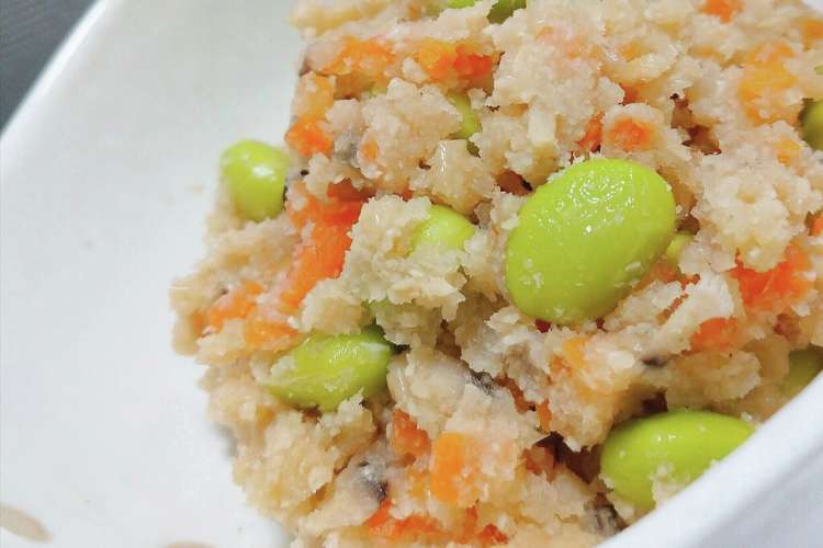 おからの煮物 卯の花 レシピ 作り方 By 麻由 クックパッド 簡単おいしいみんなのレシピが370万品