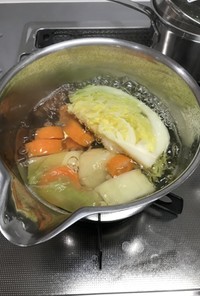 【離乳食編】野菜スープ