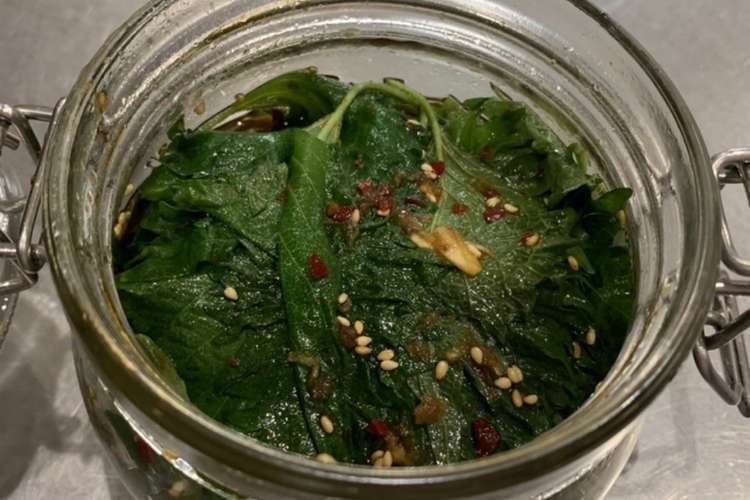 やみつき青じその醤油漬け レシピ 作り方 By ははつゆ クックパッド