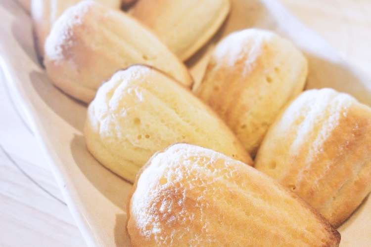 糖質オフ アーモンドマドレーヌ レシピ 作り方 By Machyper クックパッド 簡単おいしいみんなのレシピが361万品