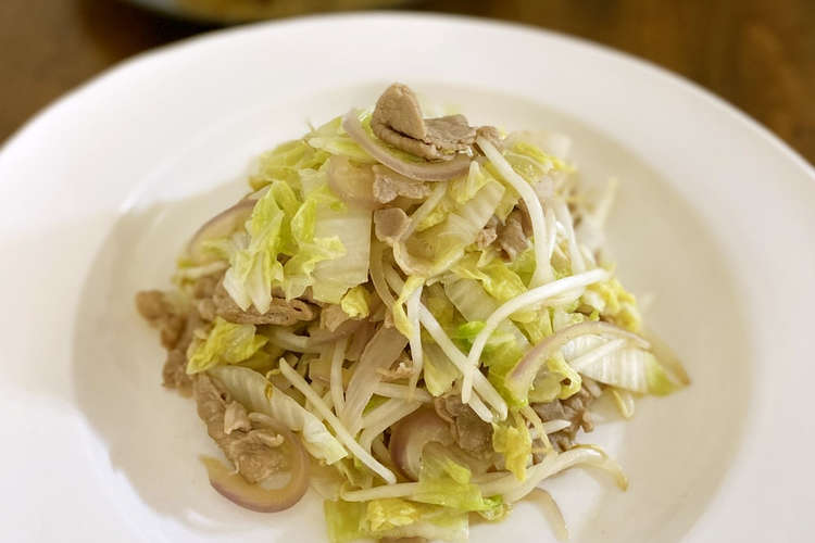白菜のさっぱり野菜炒め レシピ・作り方 By Tressugar 【クックパッド】 簡単おいしいみんなのレシピが362万品