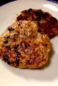 豆腐豚肉ハンバーグ(別 玉ねぎソース)