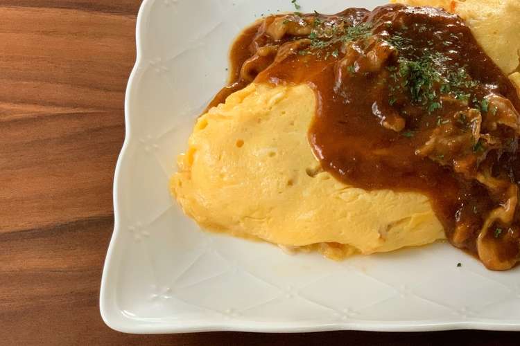 オムライス カレーソース レシピ 作り方 By ごはんの波 クックパッド 簡単おいしいみんなのレシピが352万品