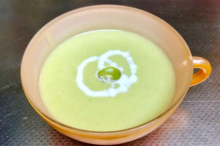 空豆のポタージュ レシピ 作り方 By マイ ミオ クックパッド 簡単おいしいみんなのレシピが357万品