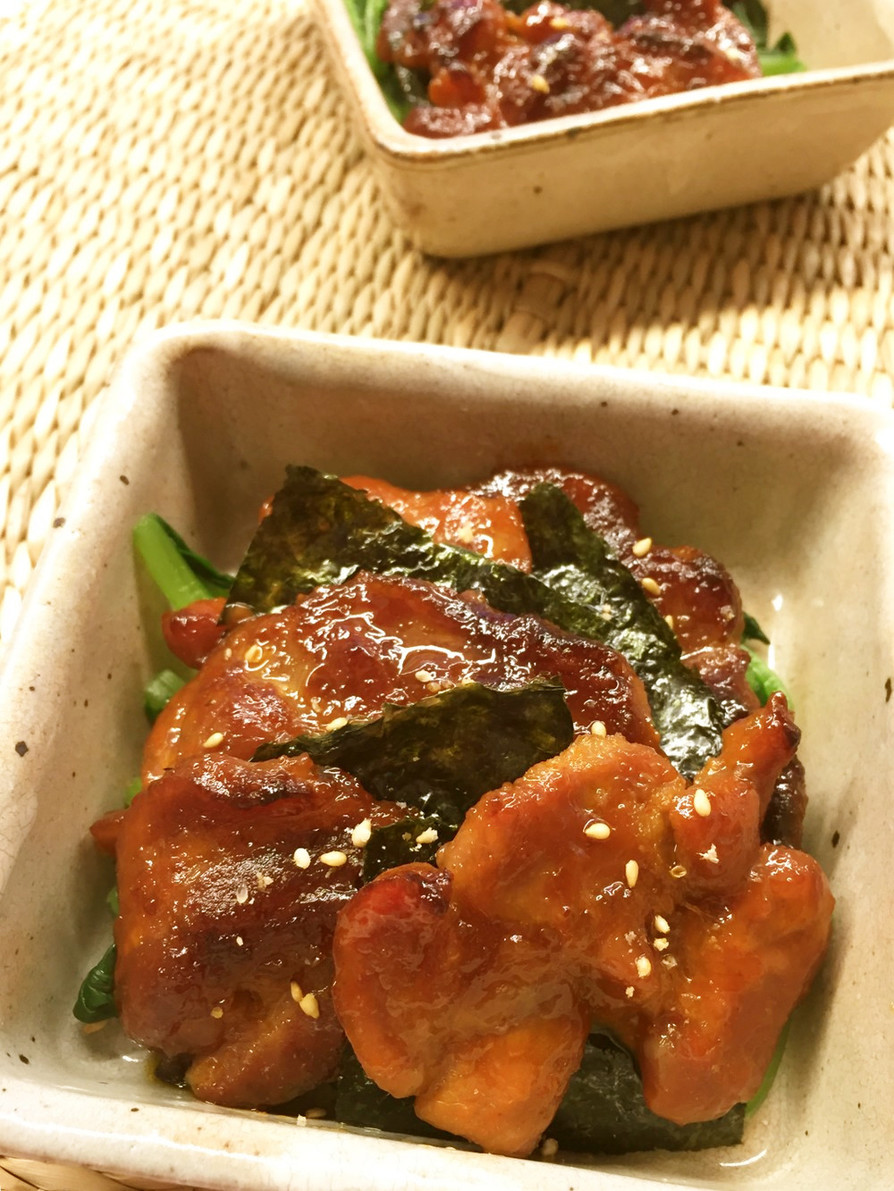 コチュジャンダレ 豚焼肉の画像