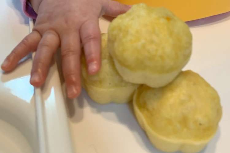 離乳食にも 砂糖なしふわふわ野菜蒸しパン レシピ 作り方 By Miffy クックパッド 簡単おいしいみんなのレシピが353万品