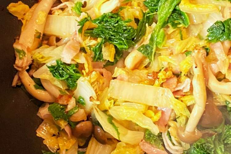 簡単に 洋風白菜ソテー レシピ 作り方 By Chanceplus クックパッド 簡単おいしいみんなのレシピが363万品