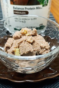 チョコプロテイン豆腐アイス(フープロ)